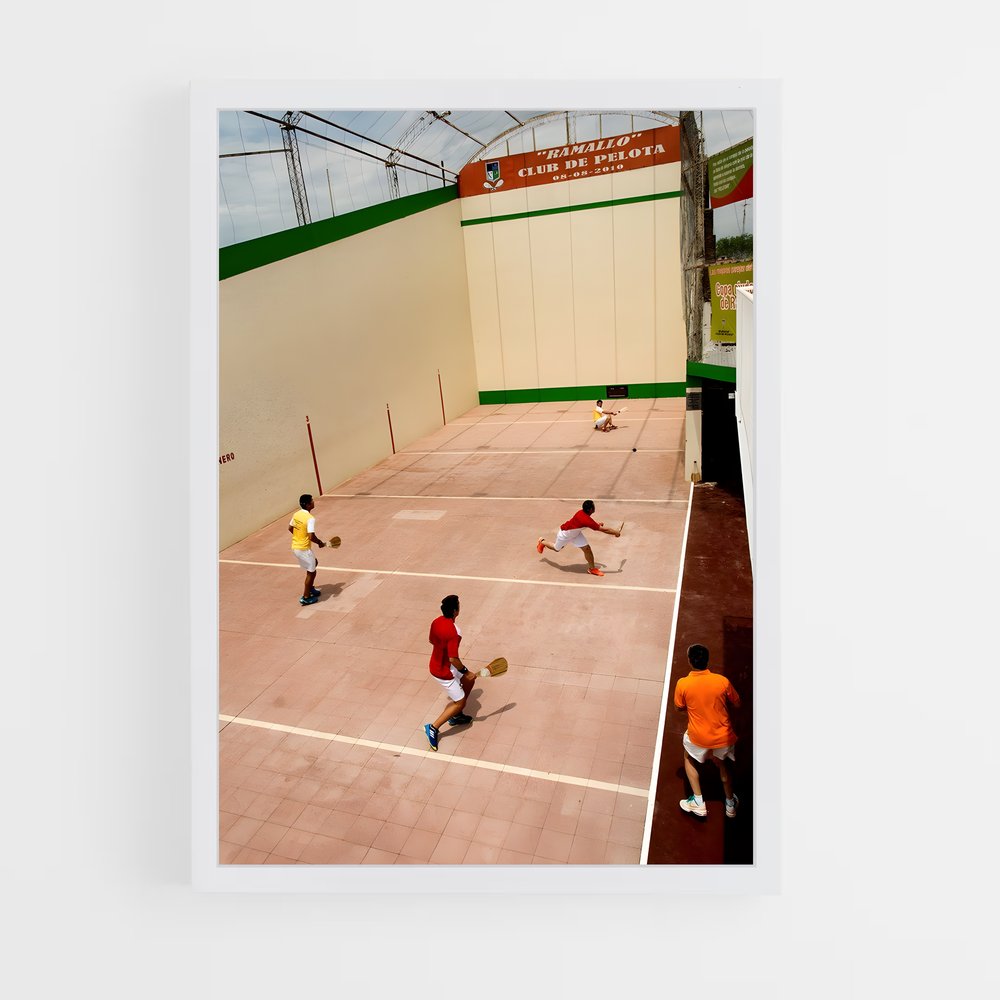 Poster Dunk Basque – affiche Pelote basque (vue 3)